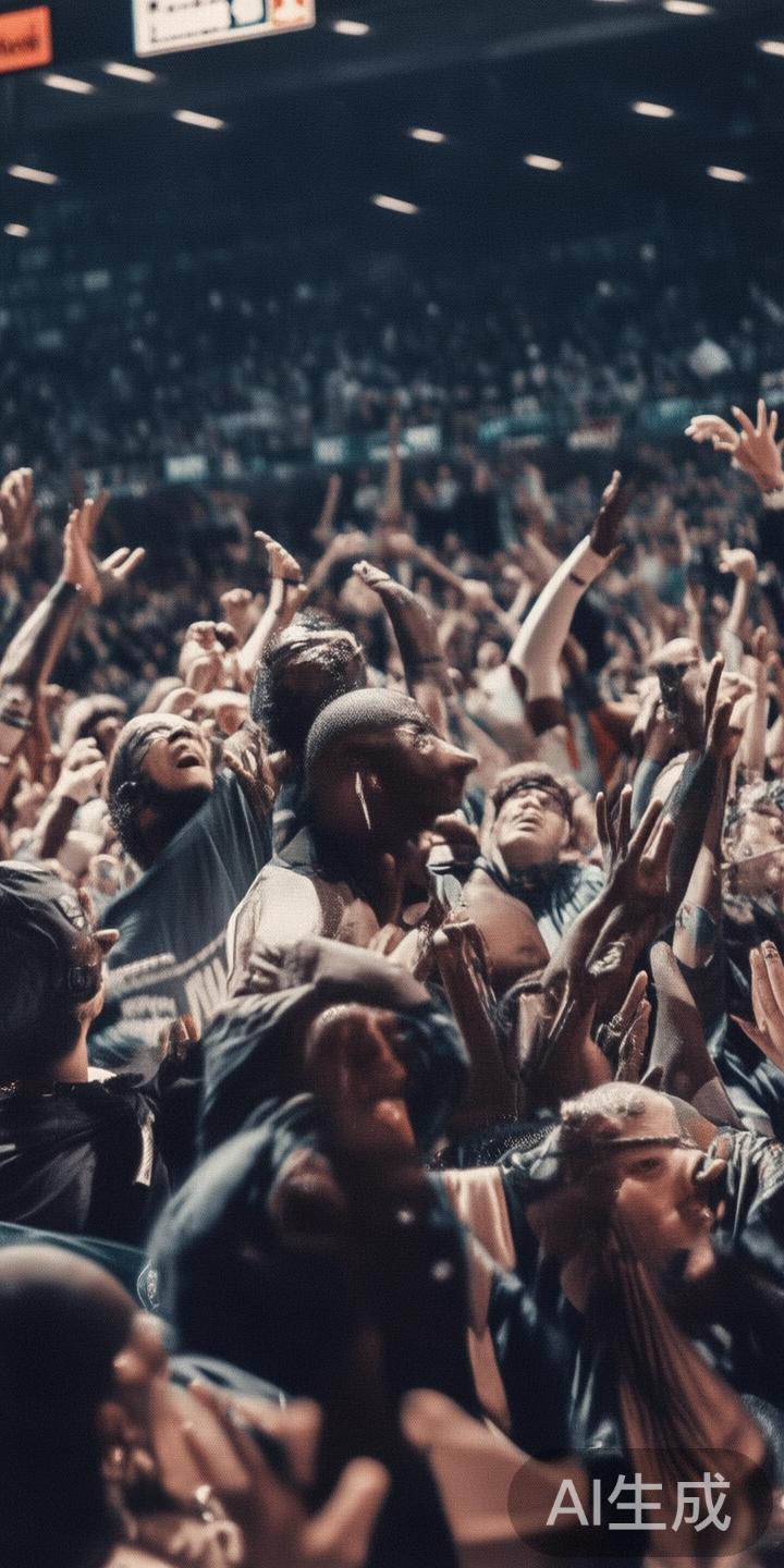 NBA比赛中，精彩的瞬间总能激起观众的热情。搜狐体