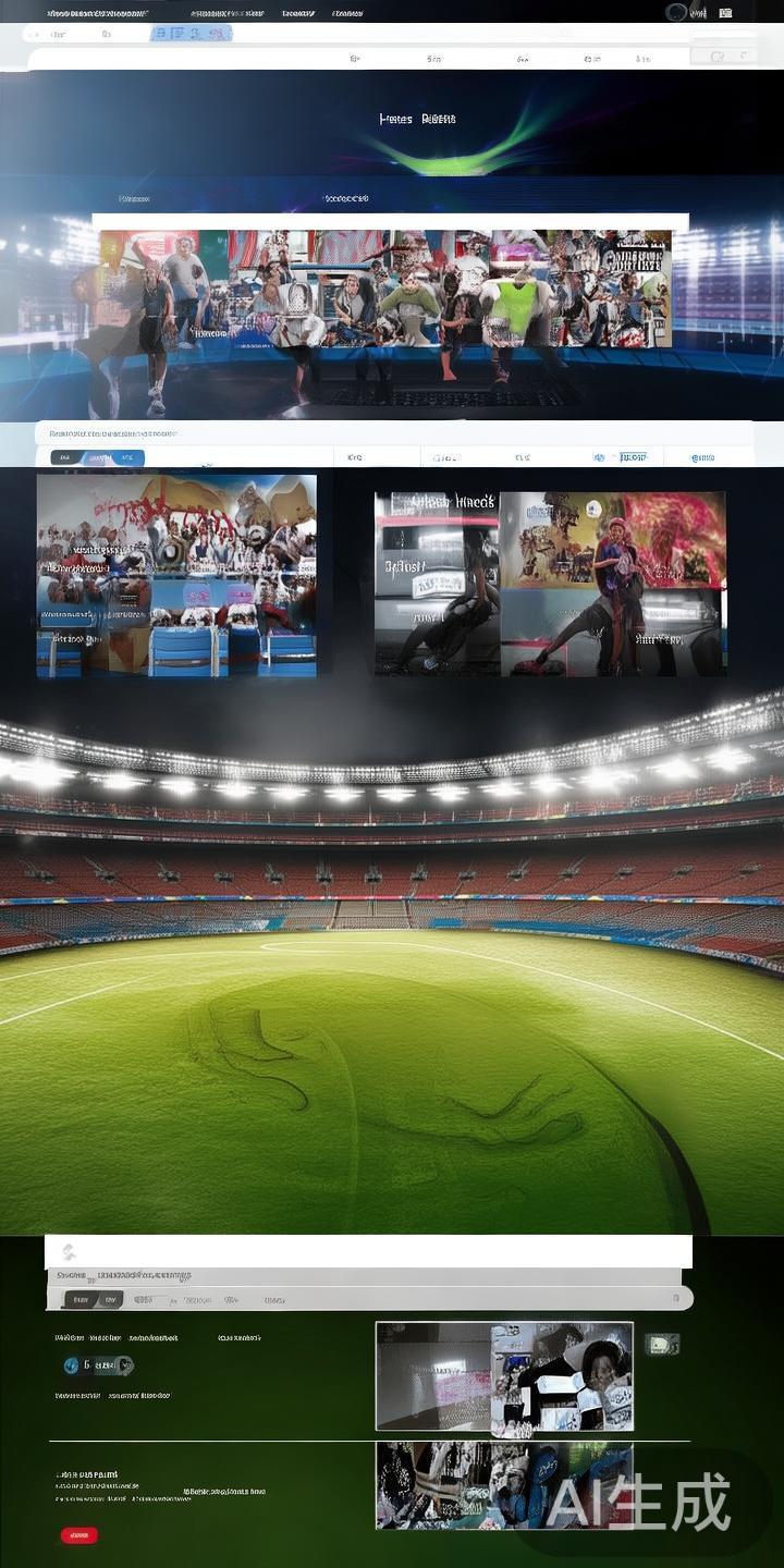 而且，平台设置了全面分类栏目，包括体育新闻、赛事赛